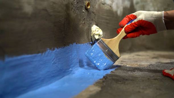 Commercial Waterproofing project at a Manahawkin, NJ business property by SJ Waterproofing Pros